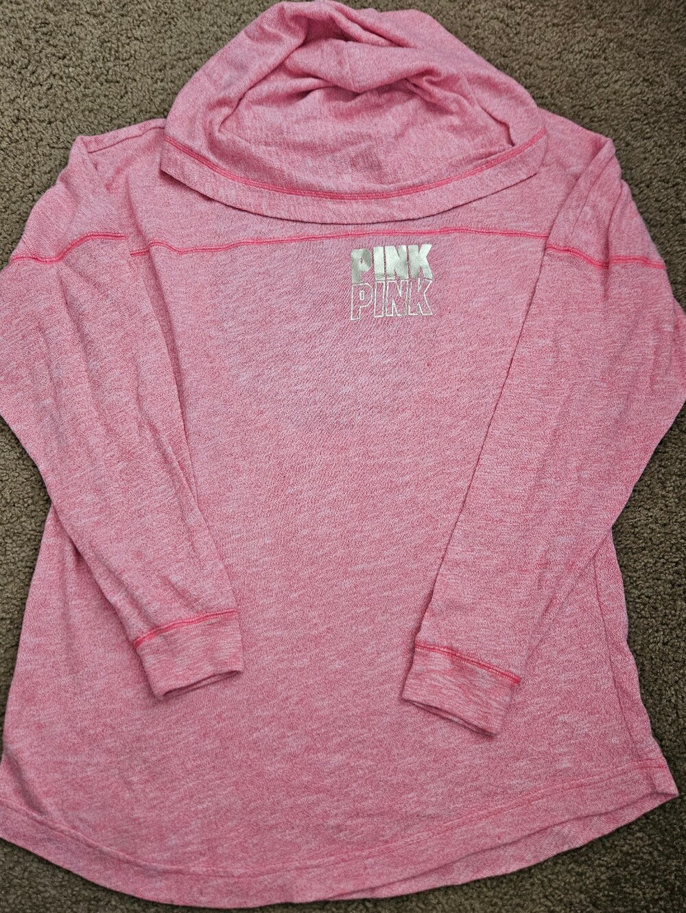 PINK Victoria's Secret Large Vintage Open Back Pullover Hoodie